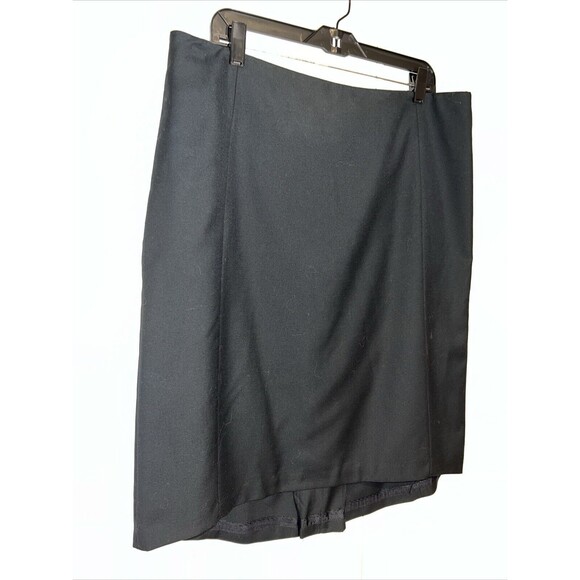 Isaac Mizrahi for Target Women's Size 16 Black Lined Pencil Skirt Classic Office - Picture 2 of 12